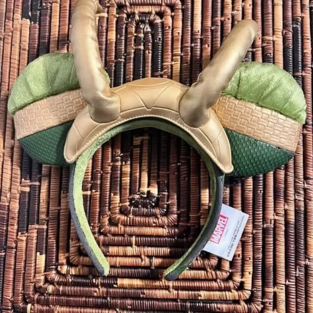 Marvel Loki Mickey/Minnie Ears Headband Disneyland